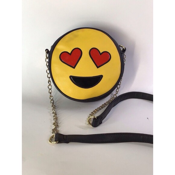 Olivia Muller Emoji Purse,Crossbody,chain Strap,read - Picture 2 of 4